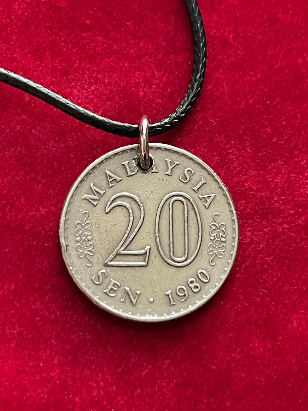 Malaysia Coin Pendant Necklace